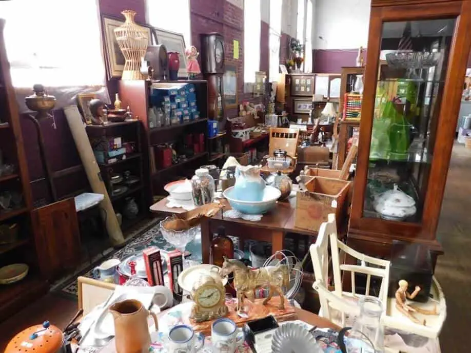 best flea markets in Indiana Hucksters Hall