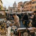 Flea markets in Rome
