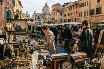 Flea markets in Rome