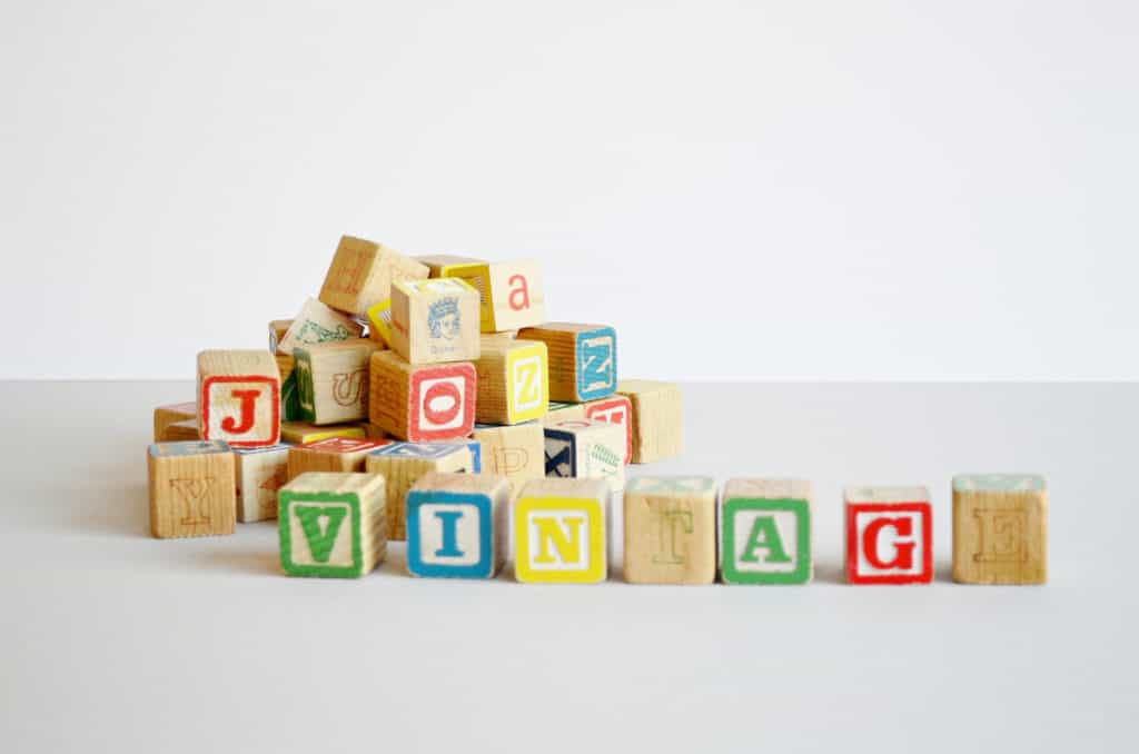 Vibrant Letter Blocks © Liz Ekstrom