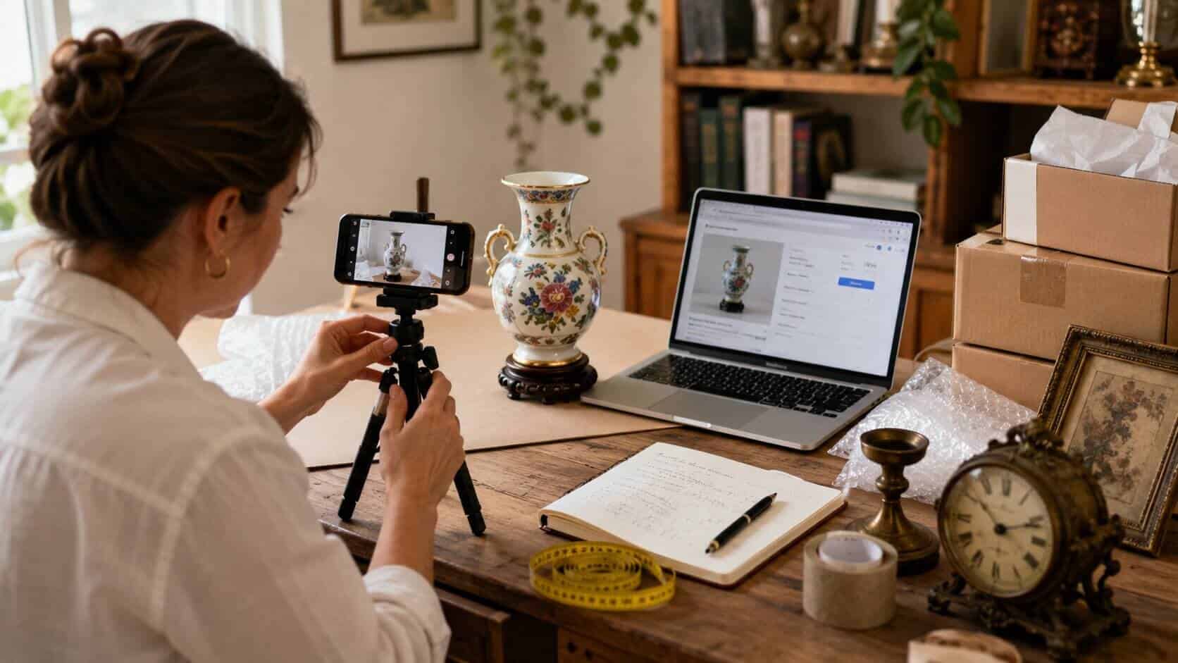 How to Sell Antiques Online: 9 Practical Tips for New Sellers