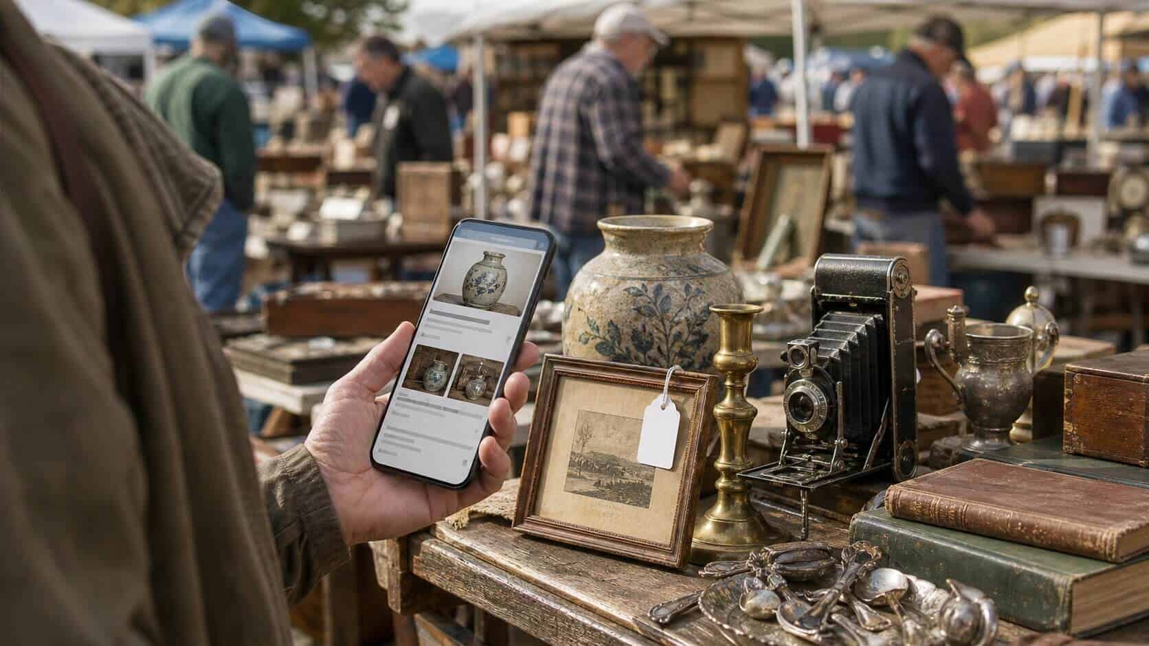3 reasons to use your smartphone at the flea market