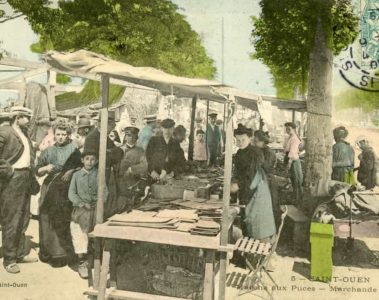 Why is it called a flea market? Saint Ouen Marché aux Puces © Wikipedia