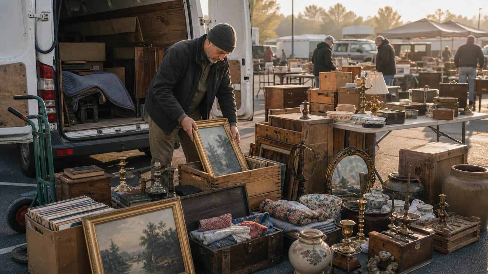 Where Do Flea Market Vendors Buy Their Merchandise?