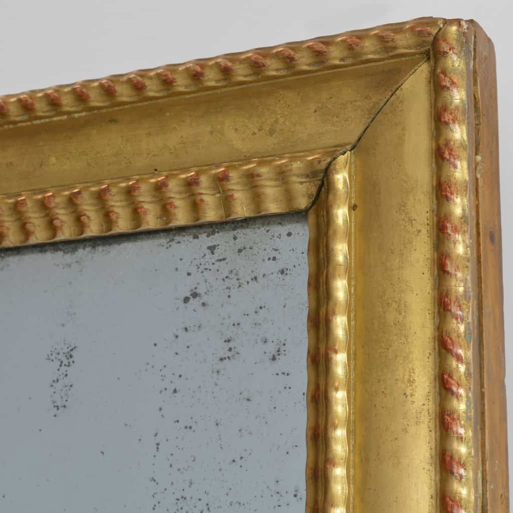 Early 19th Century Mirror with Mercury Glass Gold Gilt Frame European Finds Corner 1024x1024