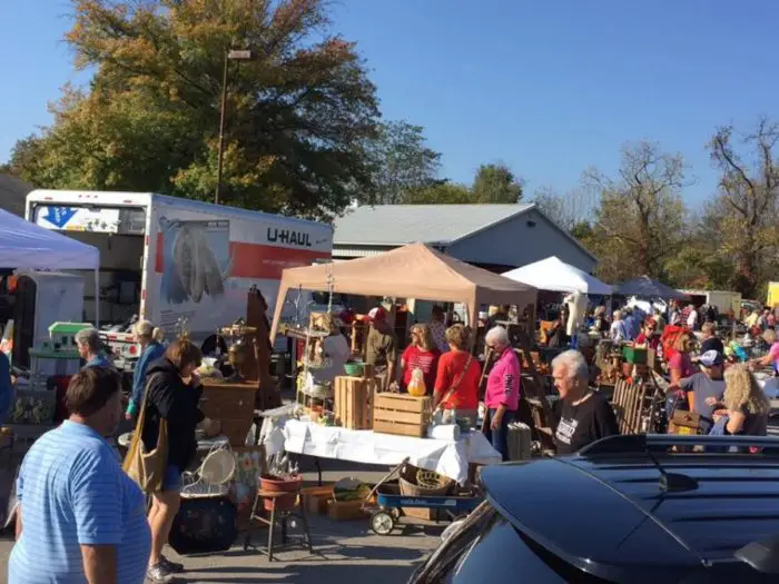 burlington antique show
