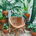 vintage garden furniture rattan