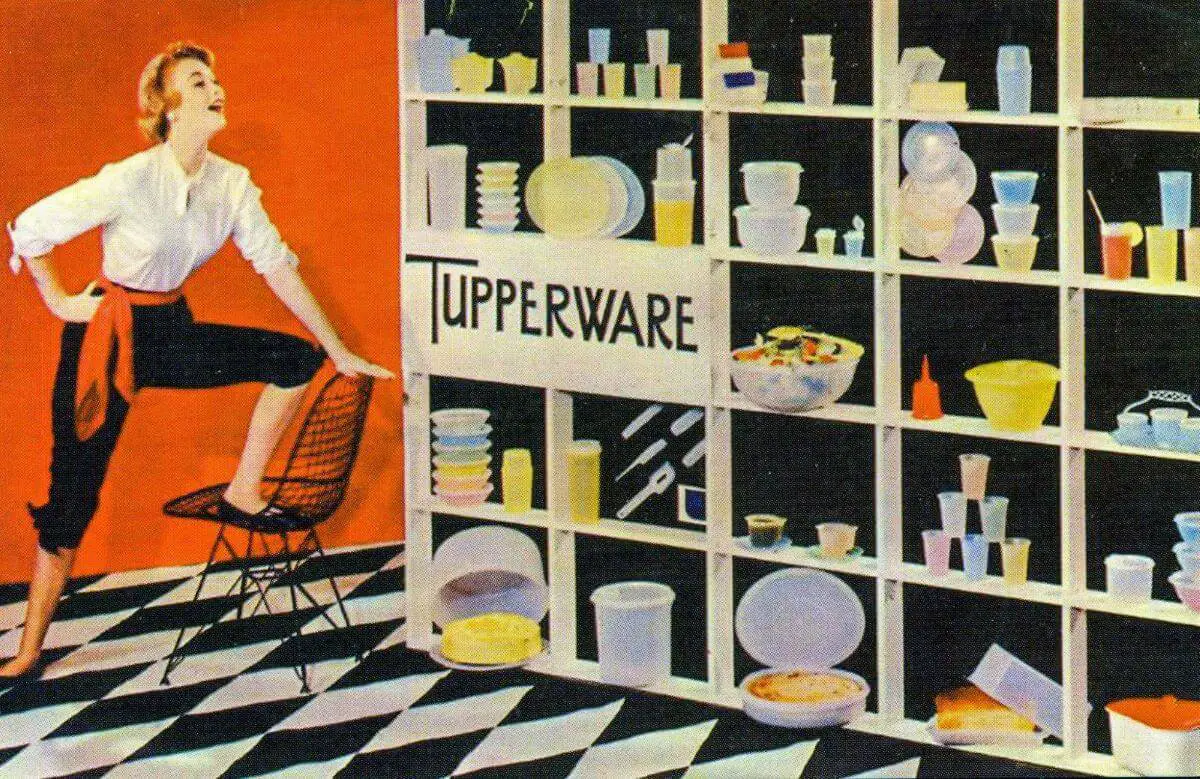 Discover a Collection of Vintage Tupperware Containers