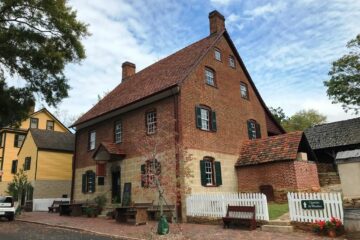 The Winkler Bakery is one of the favorite historic buildings in Old Salem Photo by William Flood